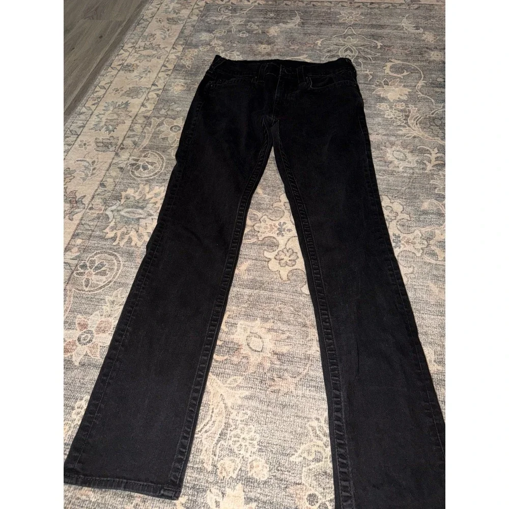 Men's True Religion Geno Slim Jeans Black